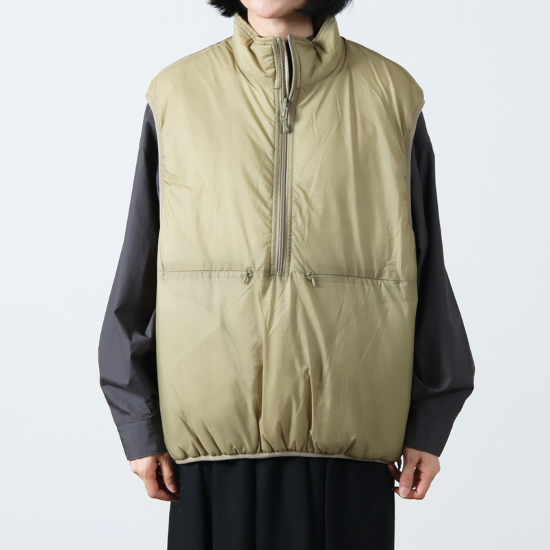 DAIWA PIER39 (ダイワピア39) W's TECH REVERSIBLE PULLOVER PUFF VEST / レディース  テックリバーシブルプルオーバーパフベスト