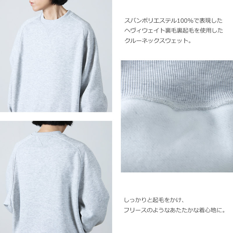 DAIWA PIER39(ԥ39) W's TECH SWEAT CREW FREEDOM SLEEVE