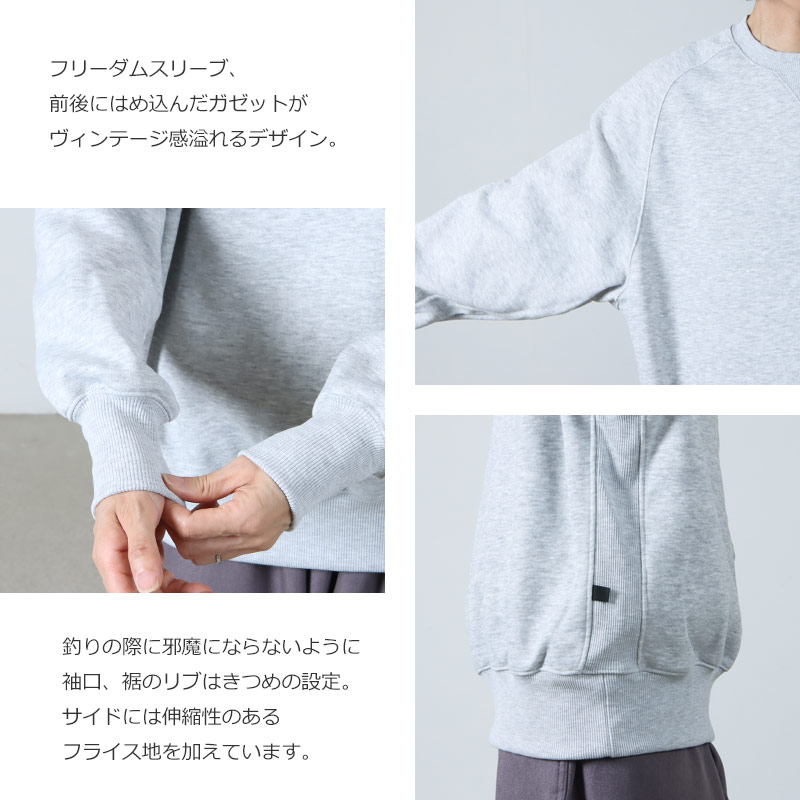 DAIWA PIER39(ԥ39) W's TECH SWEAT CREW FREEDOM SLEEVE