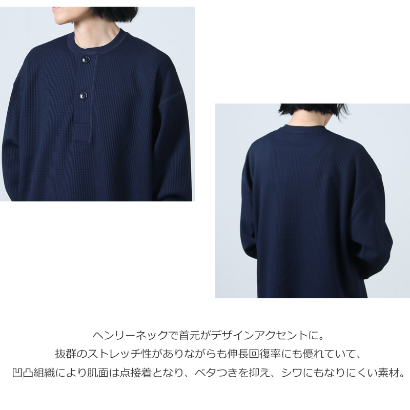 DAIWA PIER39(ԥ39) W's TECH THERMAL HENLEY L/S