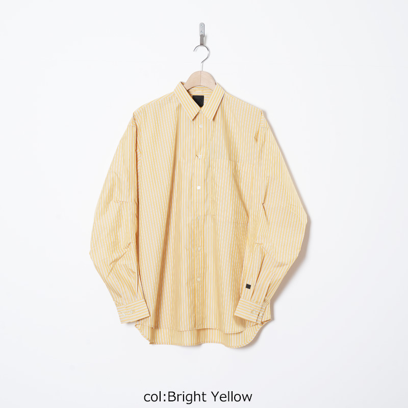 DAIWA PIER39 (ダイワピア39) TECH REGULAR COLLAR SHIRT L/S STRIPE