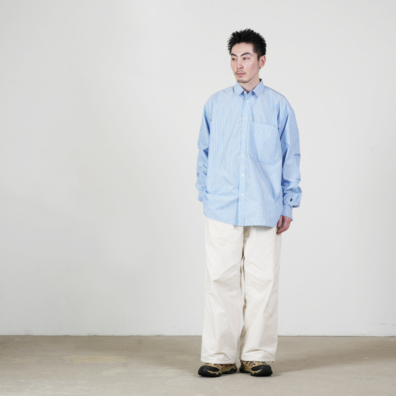DAIWA PIER39(������ԥ�39) TECH REGULAR COLLAR SHIRT L/S STRIPE