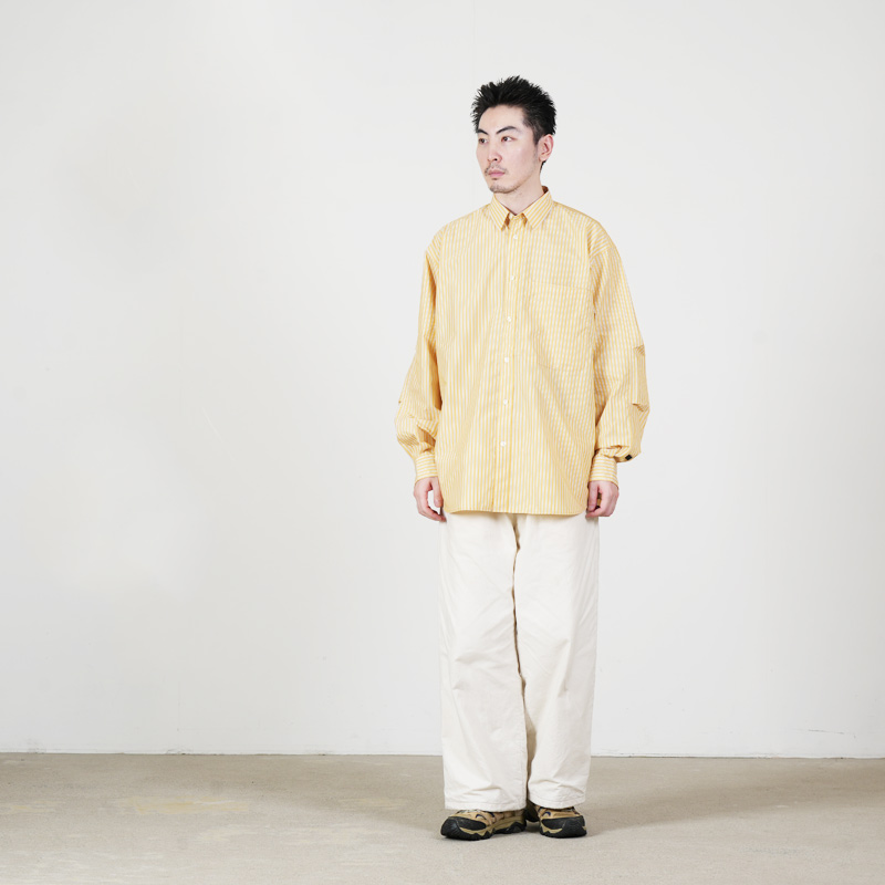 DAIWA PIER39(������ԥ�39) TECH REGULAR COLLAR SHIRT L/S STRIPE
