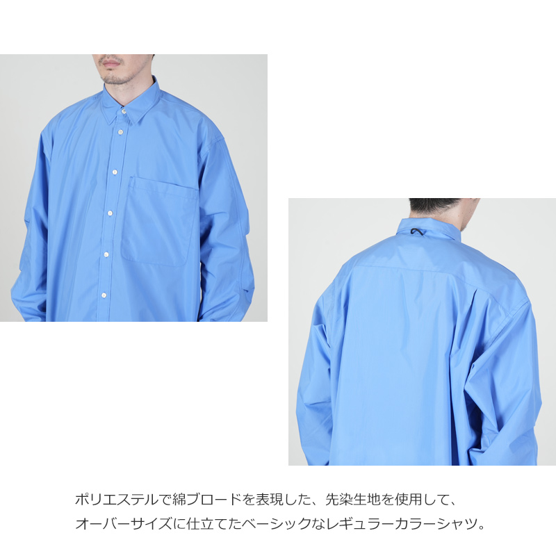 DAIWA PIER39(������ԥ�39) TECH REGULAR COLLAR SHIRT L/S SOLID