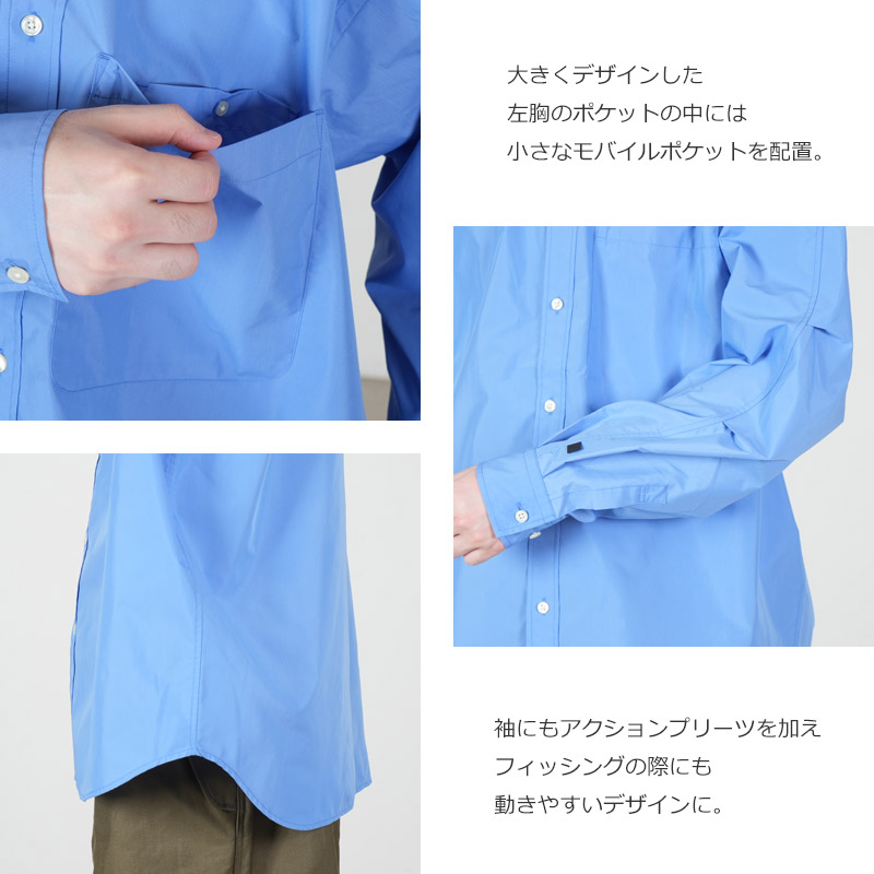 DAIWA PIER39(������ԥ�39) TECH REGULAR COLLAR SHIRT L/S SOLID