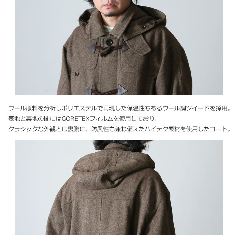 DAIWA PIER39 (ダイワピア39) GORE-TEX INFINIUM TECH TWEED DUFFLE COAT / ダッフルコート