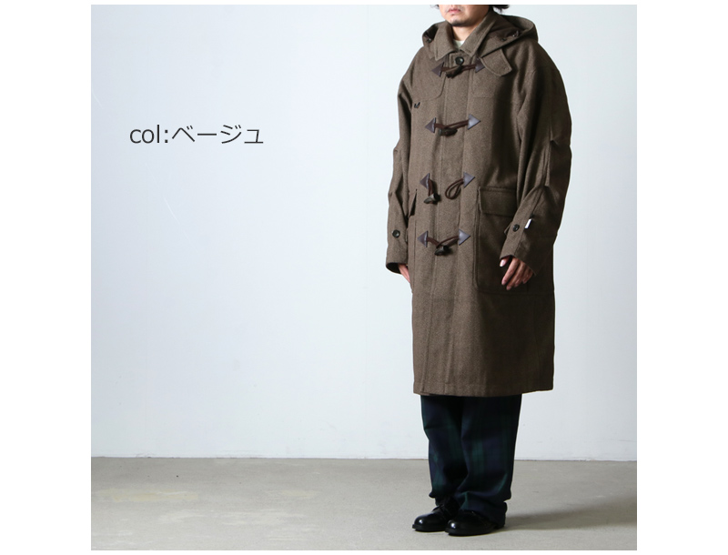 15250円完売商品 通販 ストア DAIWA PIER39 TECH TWEED DUFFLE COAT