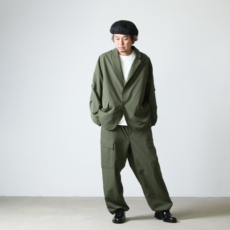 DAIWA PIER39 LOOSE STRETCH 6P MIL PANTS - パンツ