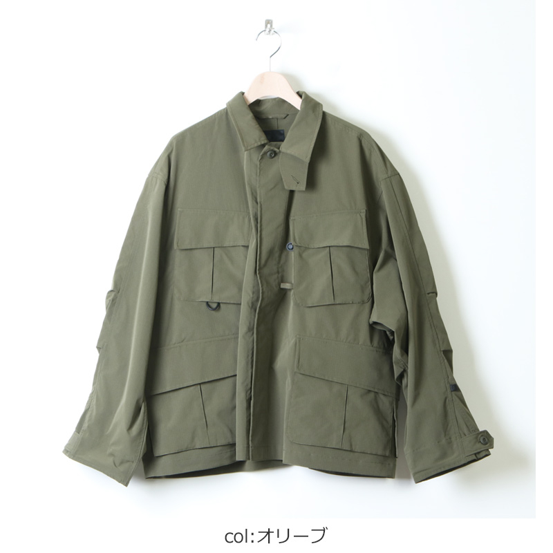 DAIWA PIER39 (ダイワピア39) TECH JUNGLE FATIGUE JACKET (RIP-STOP