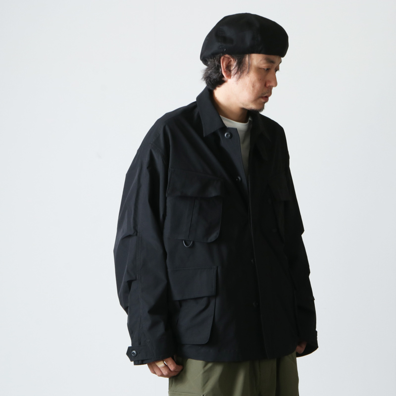 DAIWA PIER39 TECH JUNGLE FATIGUE JACKET ブラック M - メンズ