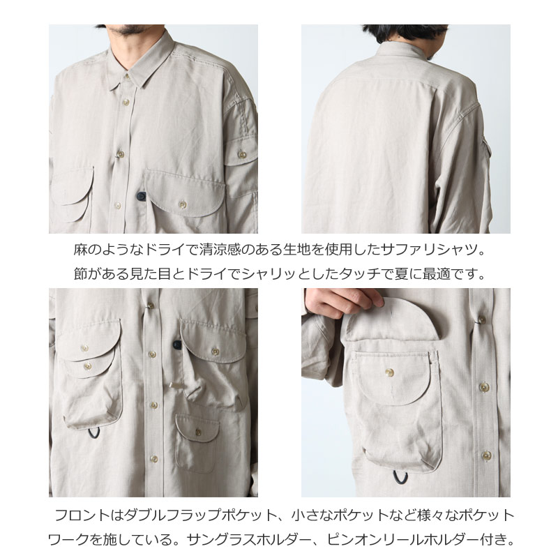 DAIWA PIER39(ԥ39) Tech Bombay Safari Shirts