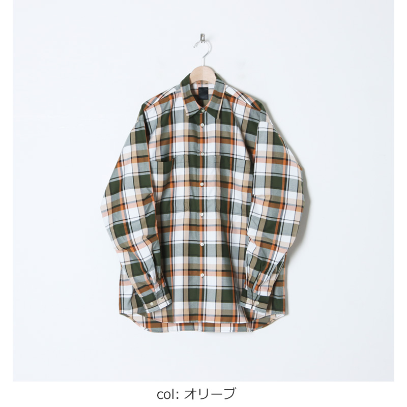 DAIWA PIER39 (ダイワピア39) Tech Work Shirts Flannel Plaids 