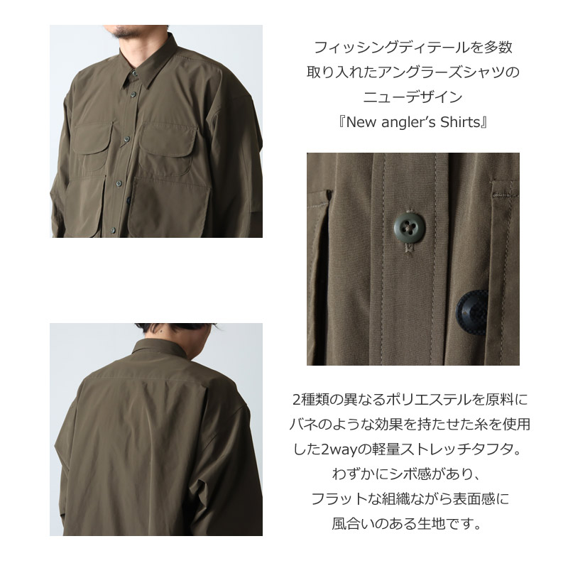 DAIWA PIER39 (ダイワピア39) Tech New Angler`s Shirts L/S / テック 