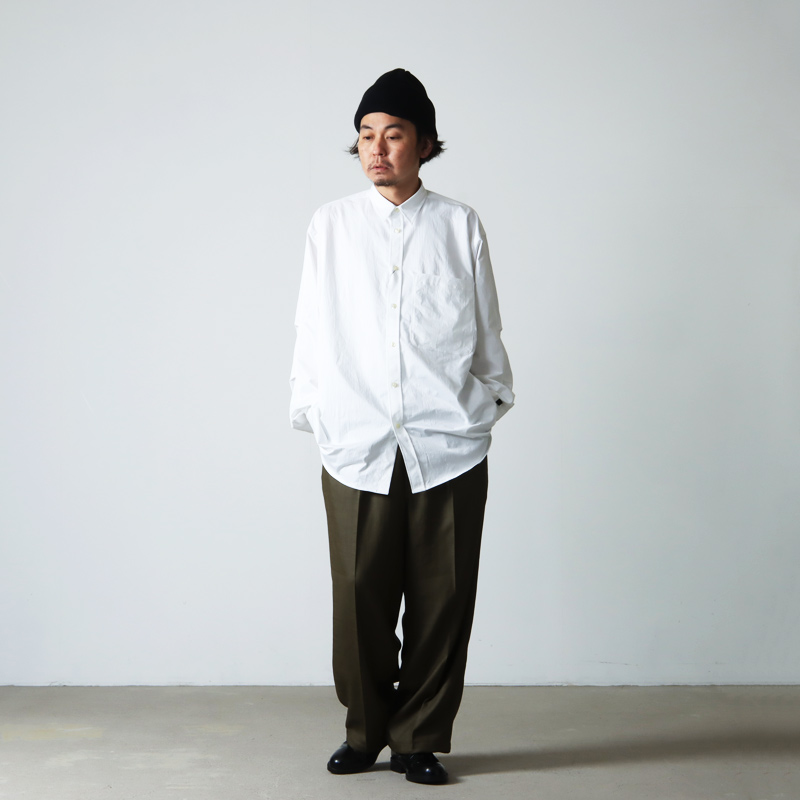 DAIWA PIER39 (ダイワピア39) Tech Regular Collar Shirts L/S 