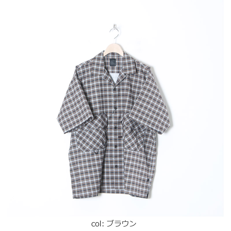 daiwa pier39 テックレギュラーカラーシャツ L ブラウン - シャツ