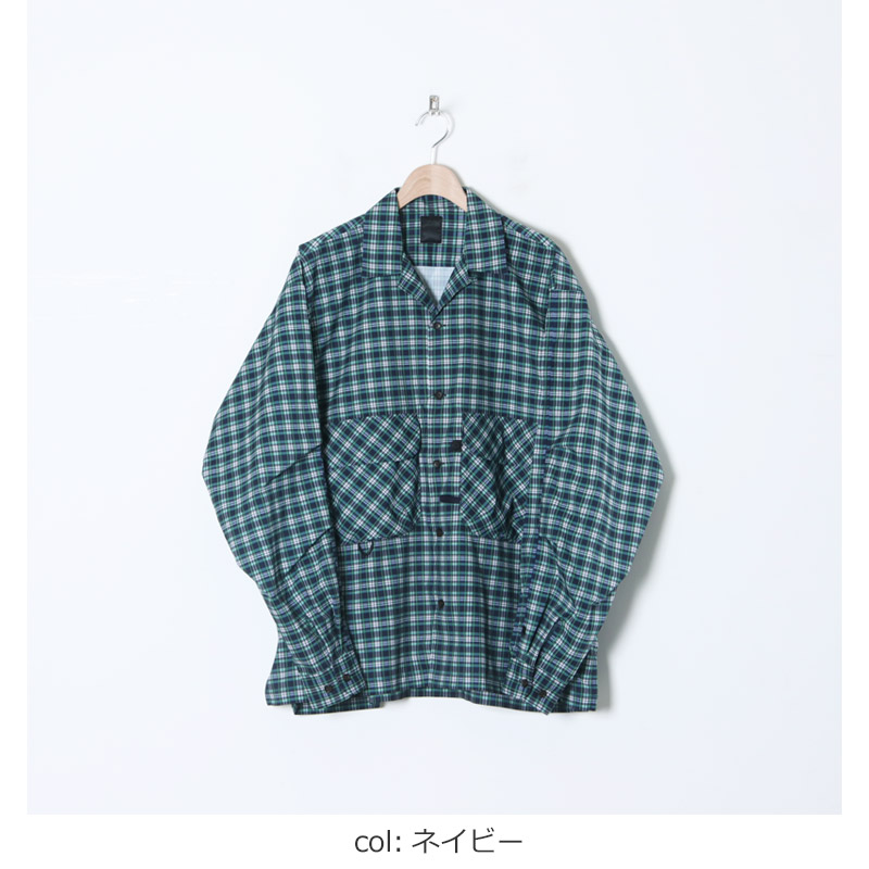 DAIWA PIER39 Tech Open Collar Shirts L/S オンラインショップ通販