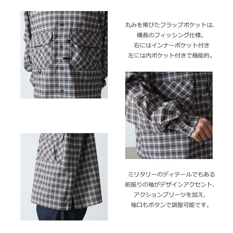 DAIWA PIER39 (ダイワピア39) Tech New Angler`s Open Collar Shirts