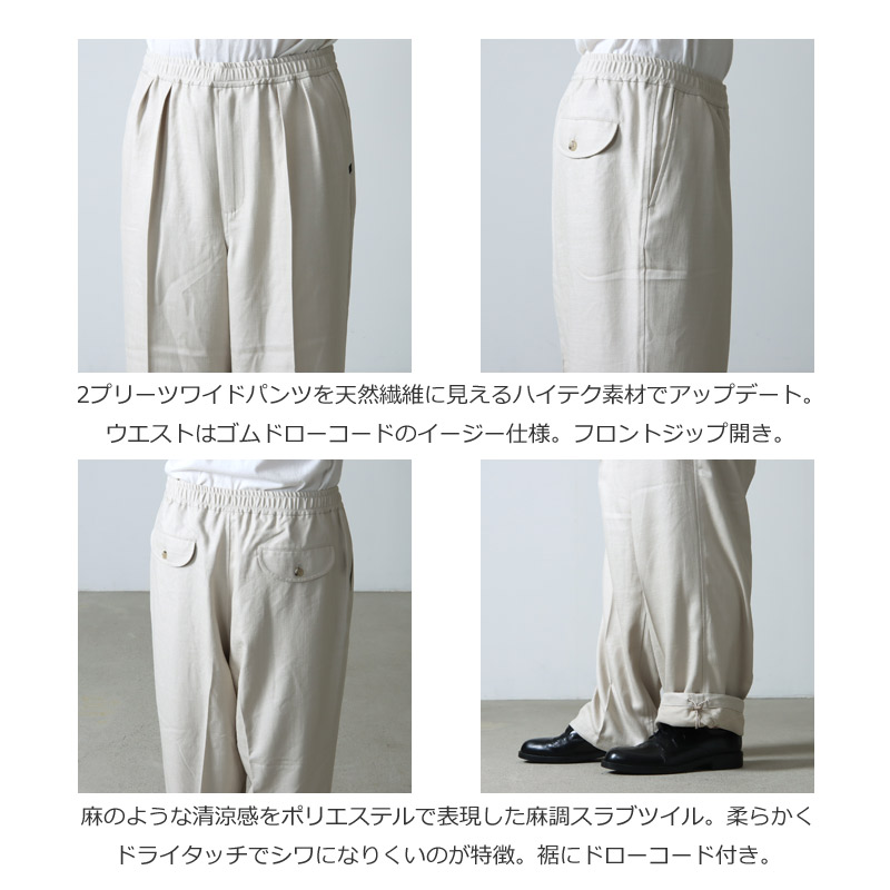 DAIWA PIER39 (ダイワピア39) Tech Wide Easy 2P Trousers / テック