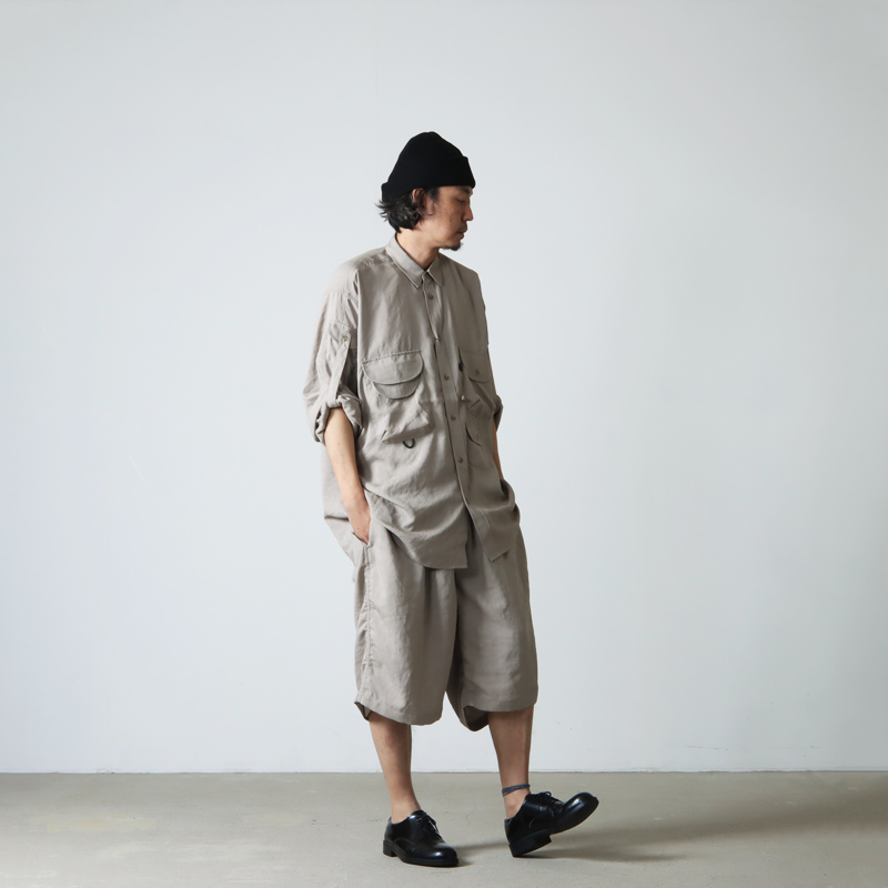 DAIWA PIER39】〈別注〉Safari shirts /SHORTS-