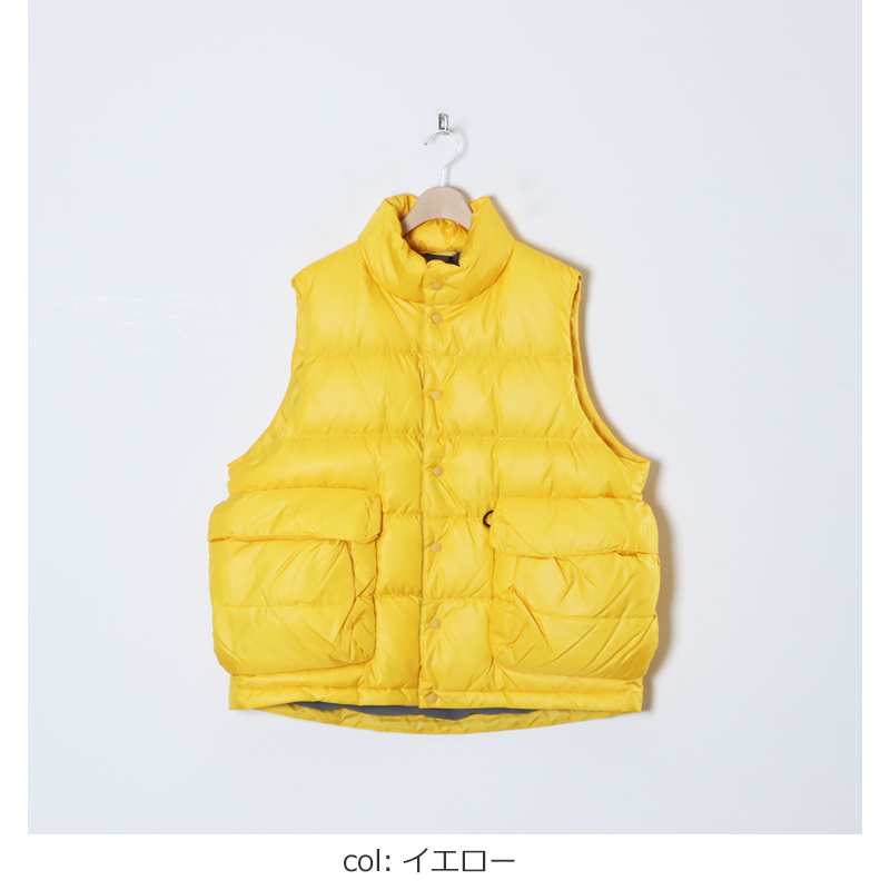 DAIWA PIER39 (ダイワピア39) TECH BACK PACKER DOWN VEST / テック