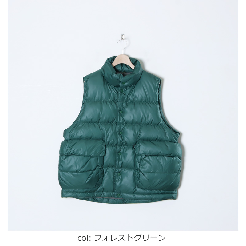 DAIWA PIER39 (ダイワピア39) TECH BACK PACKER DOWN VEST / テック ...