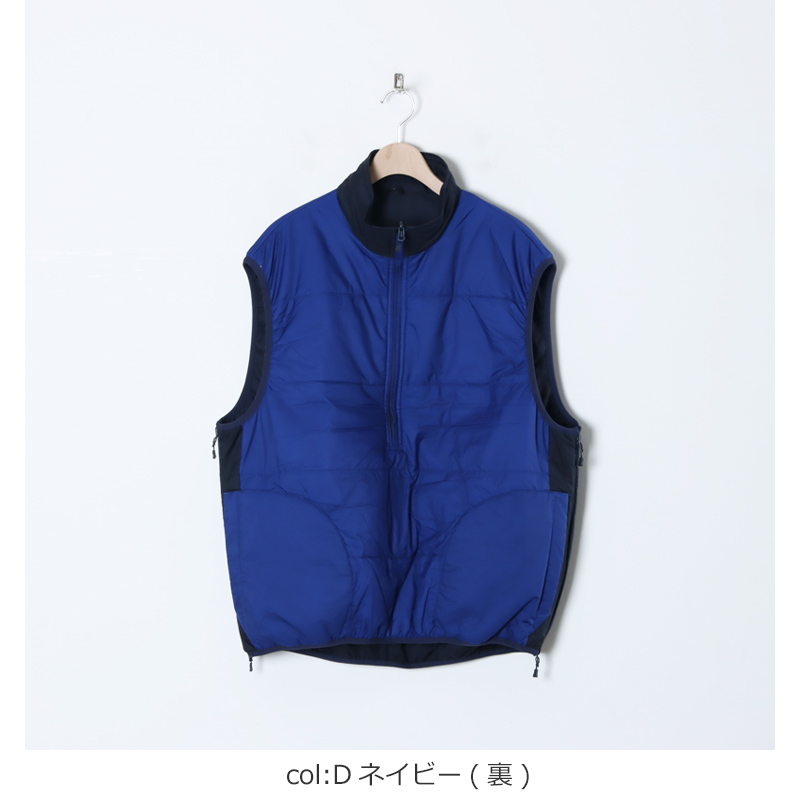 DAIWA PIER39 (ダイワピア39) TECH REVERSIBLE PULLOVER PUFF VEST