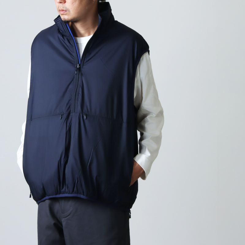 DAIWA PIER39 (ダイワピア39) TECH REVERSIBLE PULLOVER PUFF VEST