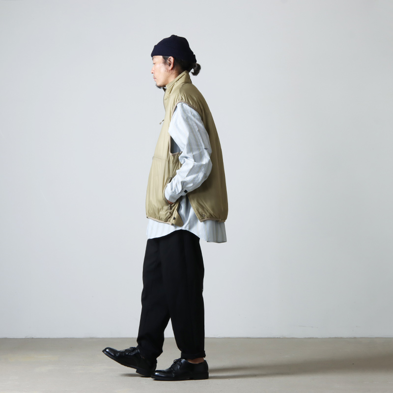 DAIWA PIER39 (ダイワピア39) TECH REVERSIBLE PULLOVER PUFF VEST