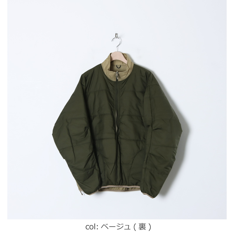 DAIWA PIER39 (ダイワピア39) TECH REVERSIBLE PULLOVER PUFF JACKET /  テックリバーシブルプルオーバーパフジャケット