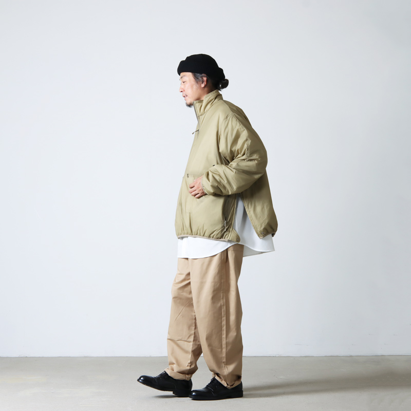 DAIWA PIER39 (ダイワピア39) TECH REVERSIBLE PULLOVER PUFF JACKET 