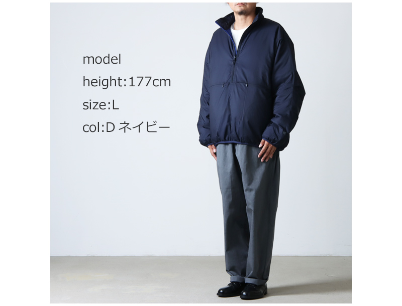 新品/タグ付　DAIWA PIER39 pullover puff jacket