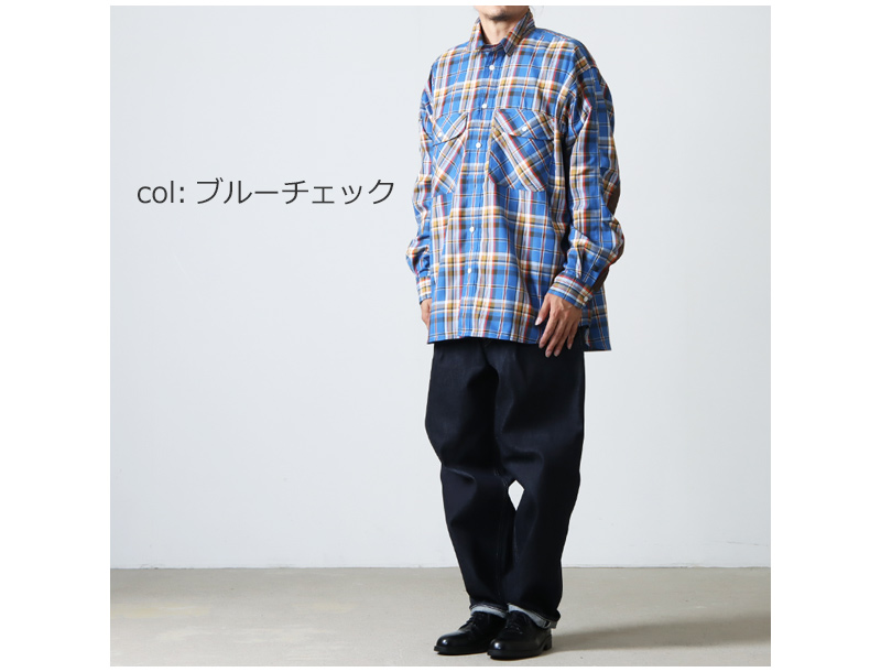 daiwa pier39 テックエルボーパッチワークシャツ 新品 グリーン L - シャツ