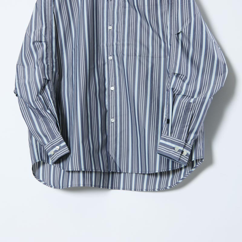 DAIWA PIER39 (ダイワピア39) TECH BAND COLLAR SHIRTS L/S