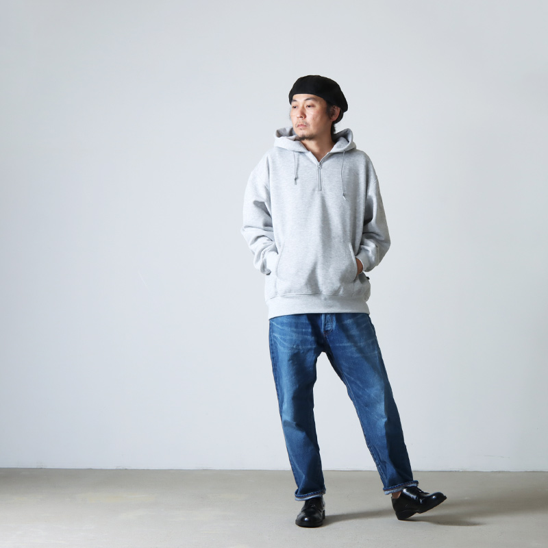 DAIWA PIER39 (ダイワピア39) TECH HALF ZIP SWEAT SHIRTS / テック