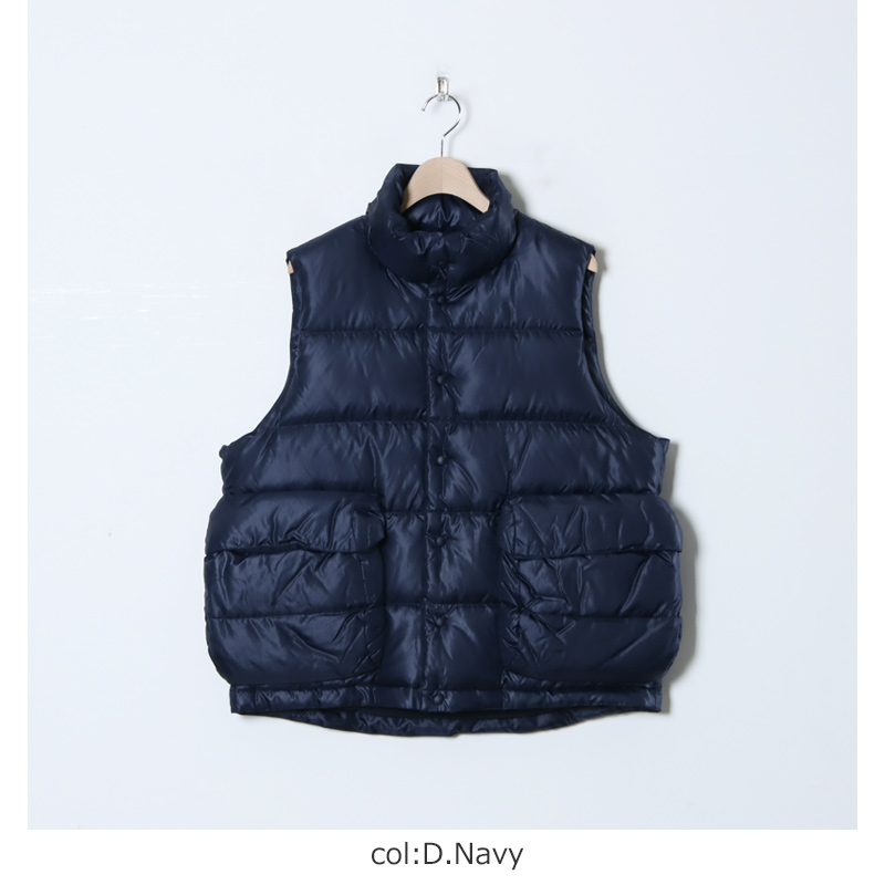 DAIWA PIER39 (ダイワピア39) TECH BACKPACKER DOWN VEST / テック