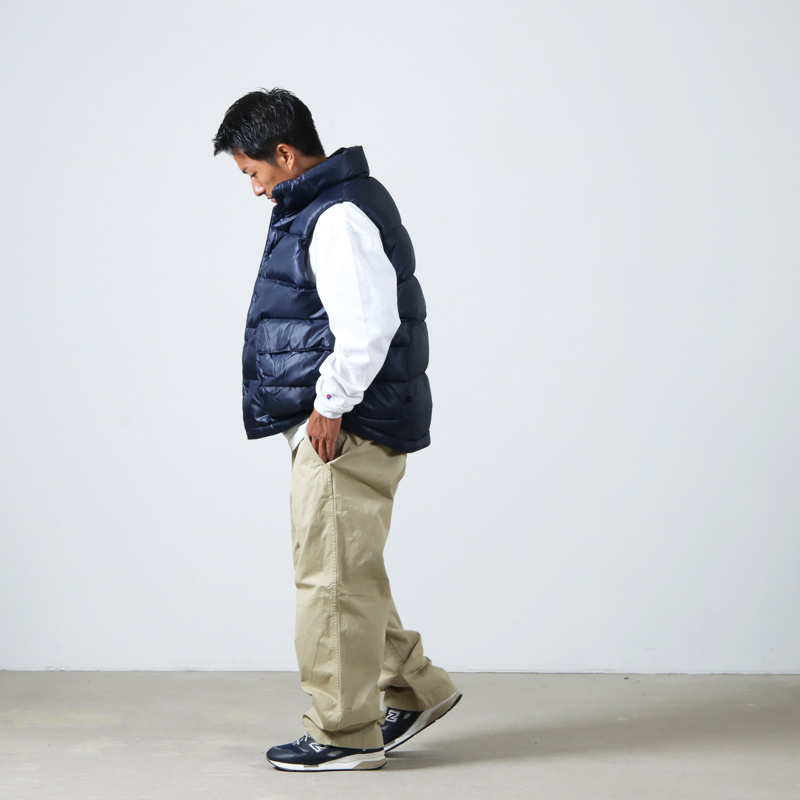 DAIWA PIER39 (ダイワピア39) TECH BACKPACKER DOWN VEST / テックバックパッカーダウンベスト