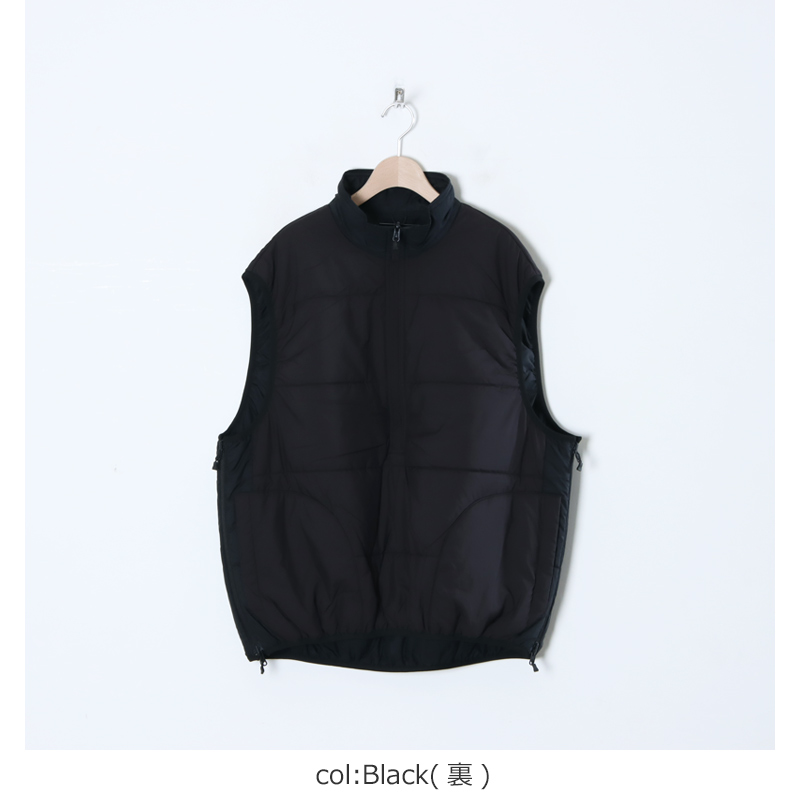 DAIWA PIER39 (ダイワピア39) TECH REVERSIBLE PULLOVER PUFF VEST /  テックリバーシブルプルオーバーパフベスト