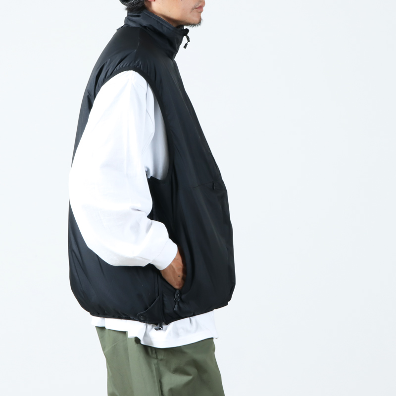 DAIWA PIER39 (ダイワピア39) TECH REVERSIBLE PULLOVER PUFF VEST /  テックリバーシブルプルオーバーパフベスト