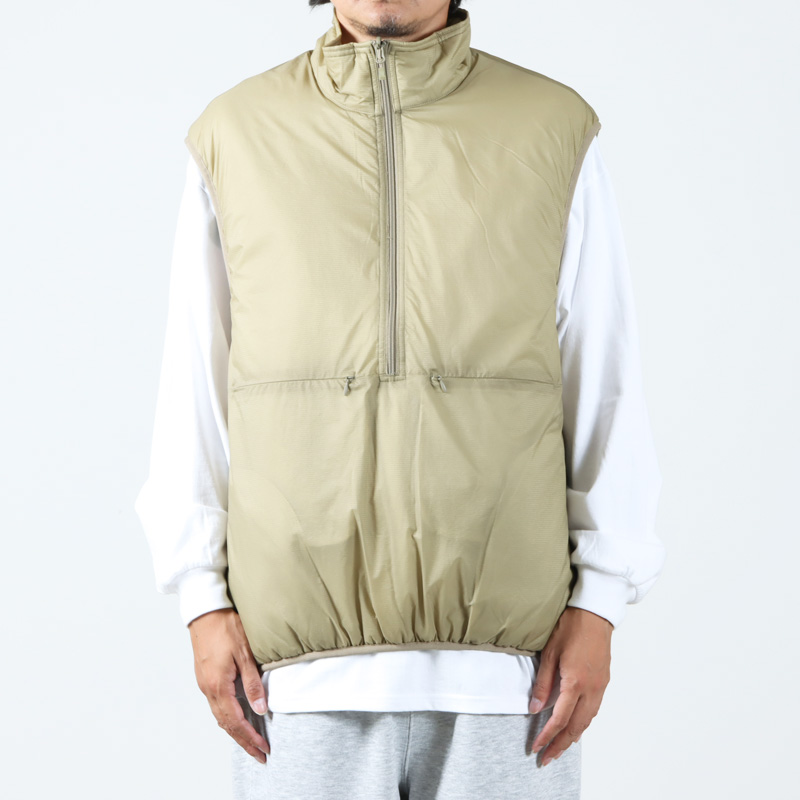 DAIWA PIER39 (ダイワピア39) TECH REVERSIBLE PULLOVER PUFF VEST / テックリバーシブルプルオーバー パフベスト