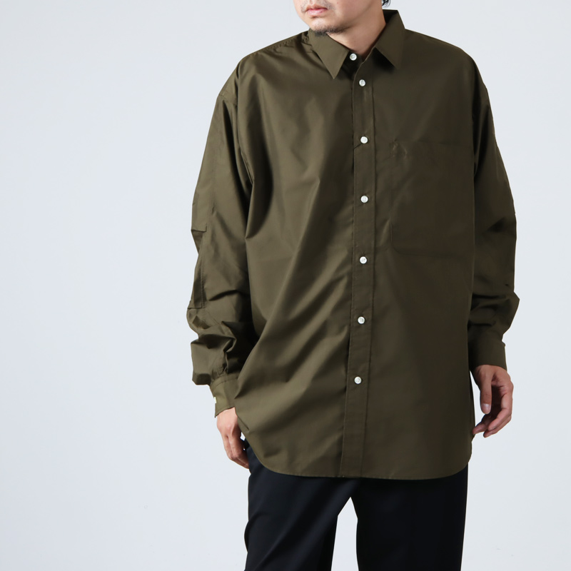 ダイワ ピア 39 TECH REGULAR COLLAR SHIRTS カーキkhakiカーキg - シャツ