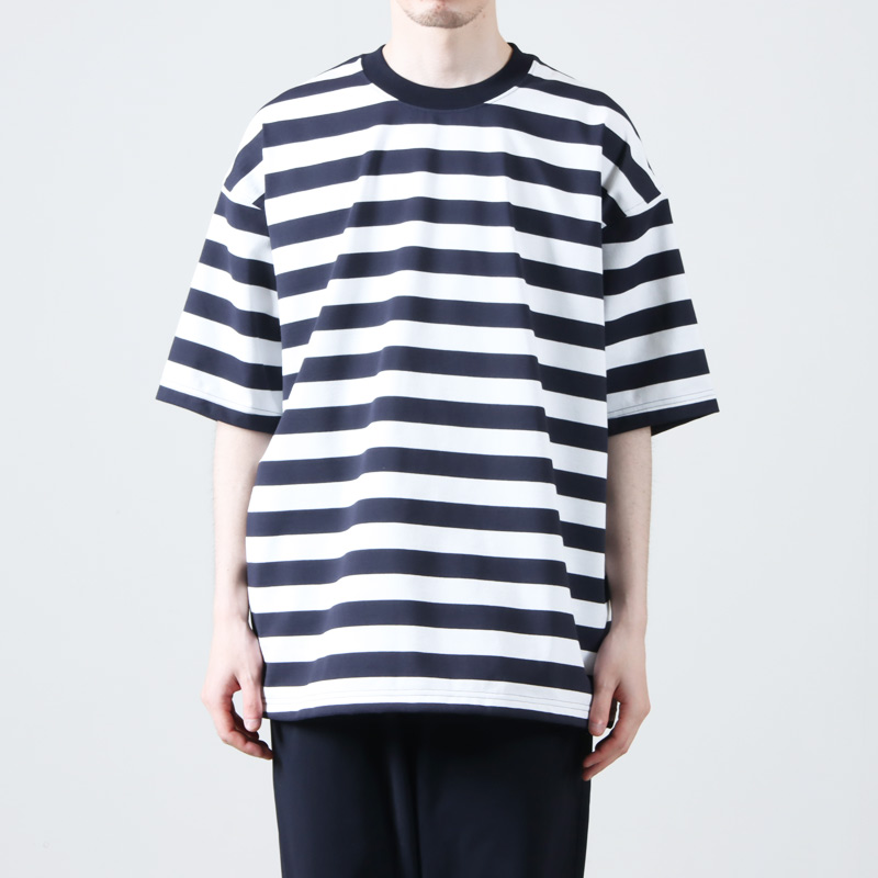 DAIWA PIER39 (ダイワピア39) TECH DRAWSTRING BORDER S/S TEE / テック ドローストリングボーダーショートスリーブティー