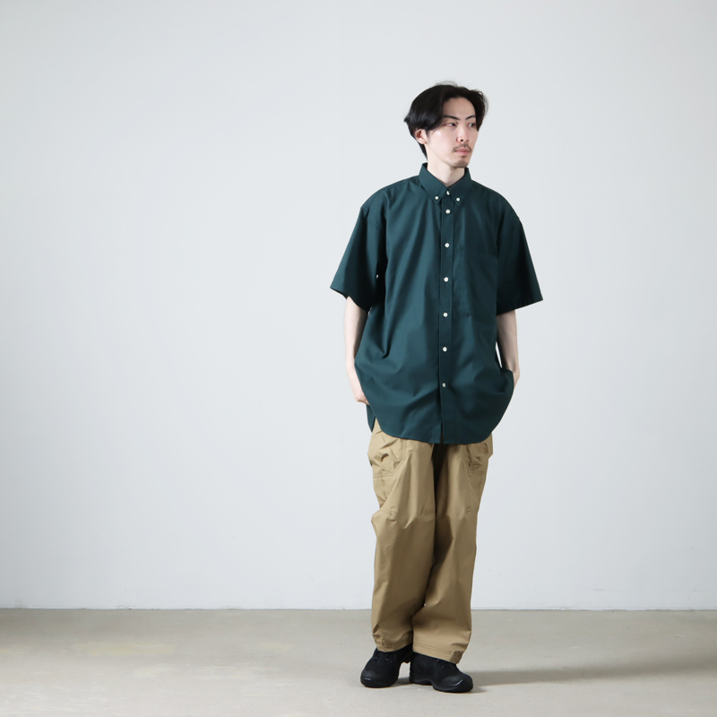 DAIWA PIER39 (ダイワピア39) TECH BUTTON DOWN SHIRT S/S OX / テックボタンダウンシャツ ショートスリーブオックス