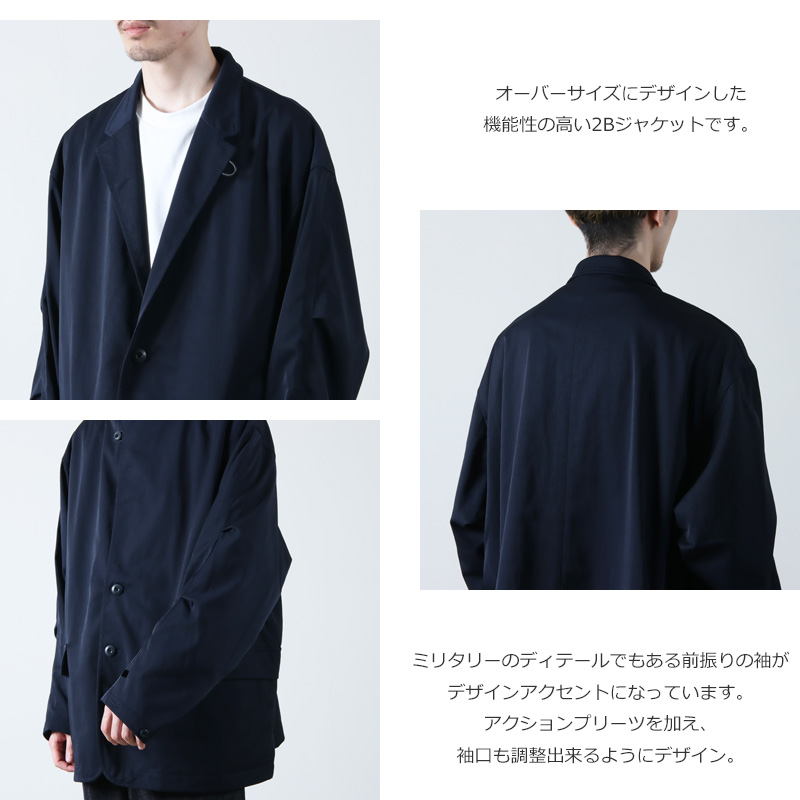 DAIWA PIER39(ԥ39) TECH LOOSE 2B JACKET TWILL