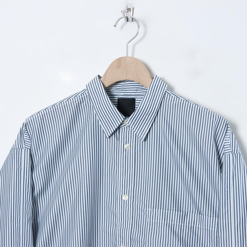 DAIWA PIER39(ԥ39) TECH REGULAR COLLAR SHIRT L/S STRIPE