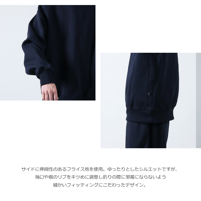 DAIWA PIER39(ԥ39) TECH SWEAT CREW FREEDOM SLEEVE