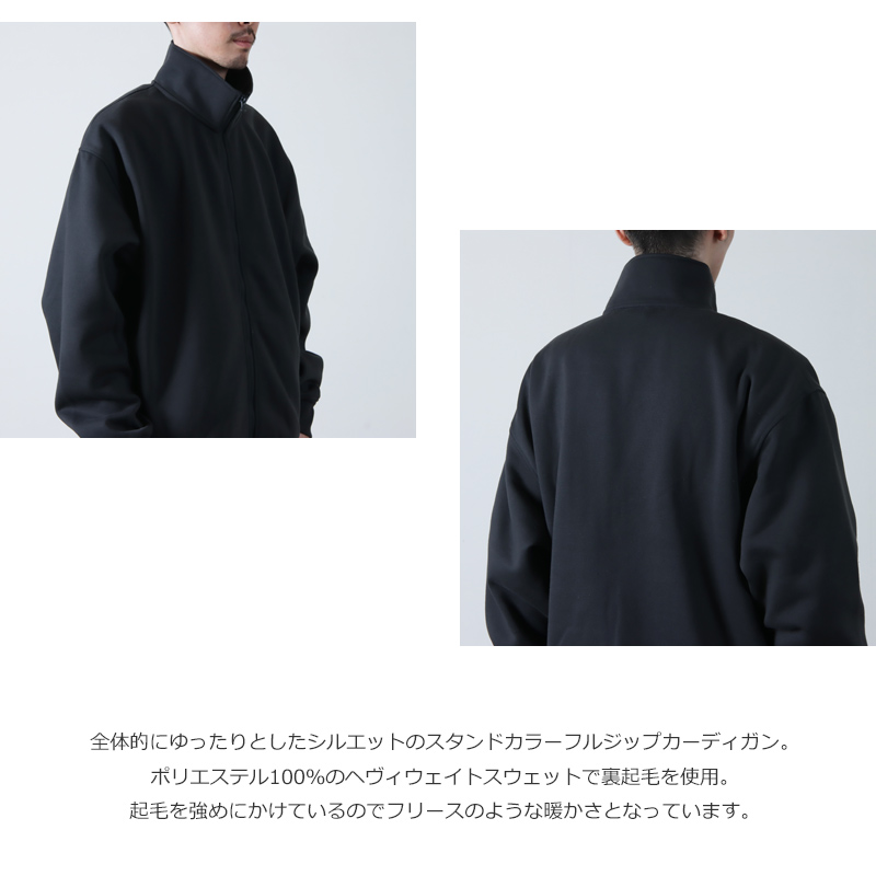 DAIWA PIER39(ԥ39) TECH SWEAT STAND ZIP-CARDIGAN