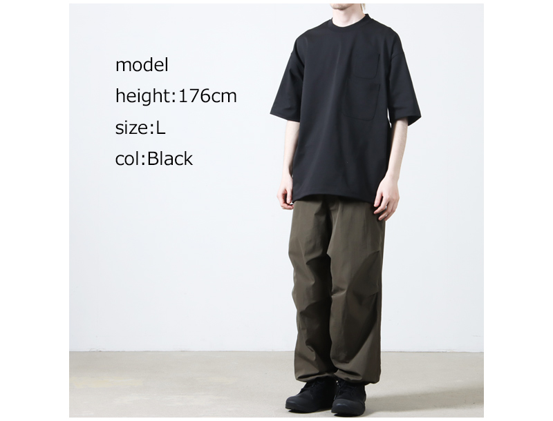 DAIWA PIER39(ԥ39) TECH W/POCKET CREW TEE
