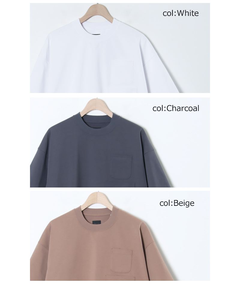 DAIWA PIER39(ԥ39) TECH W/POCKET CREW TEE