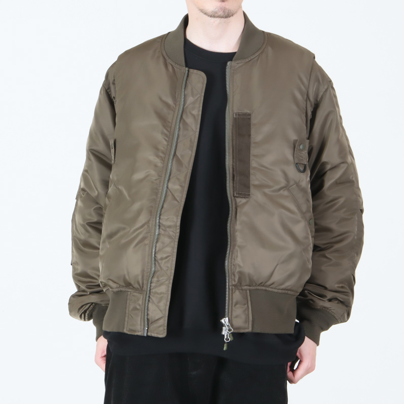 DAIWA PIER39(ダイワピア39) TECH 2WAY MA-1 DOWN JACKET