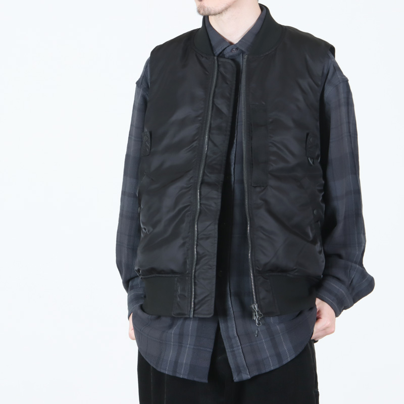 DAIWA PIER39(ダイワピア39) TECH 2WAY MA-1 DOWN JACKET